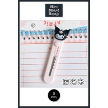 Mikasso Sandai Kuromi Figürlü Mini Maket Bıçağı Falçata - 5 cm