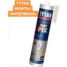 Mikasso Tytan Professional Fast Fix Montaj - Korniş Yapıştırıcısı 290 ml Beyaz