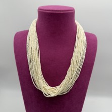 Mare Accessories Kum Incili Çok Sıralı Kolye