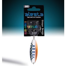 Alesta Reflect 8g Beyaz/gri/turuncu Noktalı