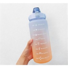 Mikasso Motivasyon Matara 2 Lt Beyaz Plastik