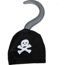 Ett Korsan Kancası Kumaş Malzemeden Imal Korsan Eli Arma Baskılı