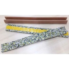 Mikasso Yapışkanlı Kapı Altı Isı Yalıtım Süngeri Eşik Süngeri 2'li Kapı Altı Rüzgar Önleyici Sünger 2 Adet