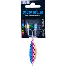 Alesta Reflect 18G Gökkuşağı Noktalı Bandlı Glow