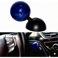 İlk El Grup Bilardo Topu Tasarımlı Metal Start Stop Düğmesi Mavi