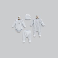 Caramell 4'lü Bebek Hastane Çıkış Seti 2216