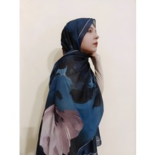 Esima Butik Şakayık Seri Degrade Pamuk Şal