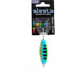Alesta Reflect 14G Ala Yeşil/mavi Noktalı Glow