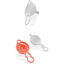 Mikasso 2 Adet Trio Üçlü Elek Yumurta Ayracı Huni Pasta Kek Süsleme Seti Plastik