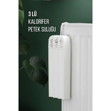 Mikasso 3 Kalorifer Suluk Petek Üstü Suluğu Beyaz Renkli Mikrofiber Ortam Nemlendiricisi