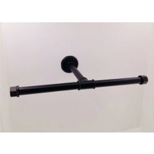 Mikasso Su Borusu Tasarım Elbise Askılık,giyinme Odası, Mağaza Askılık - Metal - Beyaz