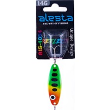 Alesta Reflect 14G Turuncu/sarı/yeşil Noktalı Glow