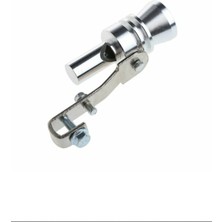 Midkan Space Egzoz Ucu Aparatı Islık Sesli S Boyut Gri