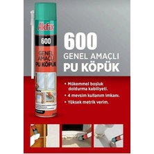 Mikasso 600 Genel Amaçlı Pu Köpük 750ML/600GR