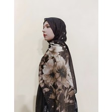 Esima Butik Anemon Desen Pamuk Şal