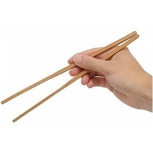 Mikasso Chopsticks 1 Paket 10 Çift - Çin Yemeği Çubuğu - Bambu Bambu Beyaz