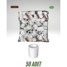 Mikasso Fırat Pprc 20 mm Manşon Kaynaklı 20 mm Birleştirme Manşon 50 Adet