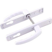 Mikasso Pvc Plastik Pimapen Kapı Kolu Kaliteli 1 Takım Demir