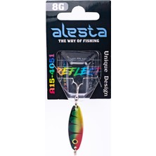 Alesta Reflect 8g Red Head Tıger Noktalı Glow