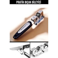 Mikasso Paslanmaz Metal Bıçak Bileme Aleti - Çekmekli Kolay Bıçak Bileyici - Kurban Bıçağı Keskinleştirici