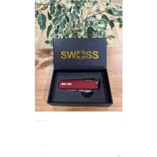 Swiss Swıss A01.13 Fonksiyonlu Orijinal Isviçre Çakısı Paslanmaz Çelik Kamp Outdoor Günlük Kullanım