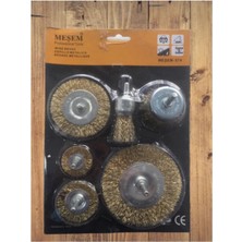 Mikasso Tel Çelik Fırça Seti 6'lı