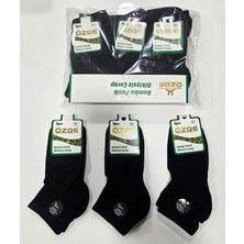 Özge Erkek Bambu Dikişsiz Patik Çorap 12 Li Paket