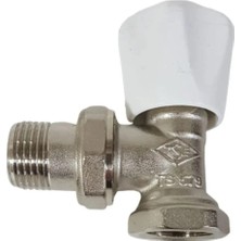Mikasso 1/2 Inç Hafif Tip Eco Köşe Radyatör Vanası