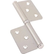 Mikasso Düz Saten 12 cm Yönsüz Menteşe 2 Adet Saten