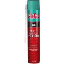 Mikasso Akfix 805 Genel Amaçlı Pu Köpük 300 ml Dolgu Yapıştırma Yalıtım Köpük