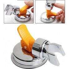 Mikasso New Qualty Vakumlu Mafsal Vakumlu Vantuzlu Duş Askısı Duş Başlığı Aparatı Krom