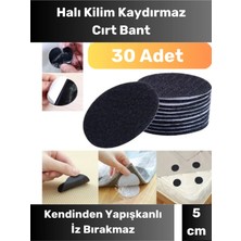 Mikasso Premium Halı Kilim Sabitleyici Koltuk Kaydırmaz Kendinden Yapışkanlı Yıkanabilir 30 Adet Cırt Bant