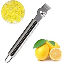 Mikasso Limon Portakal Kabuğu Çizme Soyma Soyucu Aparat Narenciye Soyucu Beyaz