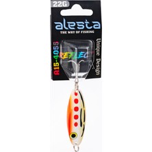 Alesta Reflect 22G Kırmızı/beyaz/kahve Noktalı Glow