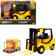 NessiWorld Maxx Wheels Sesli ve Işıklı Forklift 24 cm 1 Adet Fiyatıdır