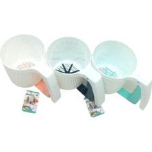 Mikasso Plastik Pratik Çevirmeli Un Elek (4744)