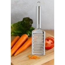 Mikasso El Rendesi Paslanmaz Çelik Limon Peynir Sarımsak Rendesi Çok Işlevli Rende 24 cm Çelik