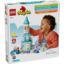 10455 LEGO Duplo Anna ve Elsa'nın Karlar Ülkesi Şato Partisi 54 Parça +2 Yaş