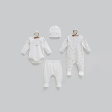 Caramell 4'lü Bebek Hastane Çıkış Seti 2216