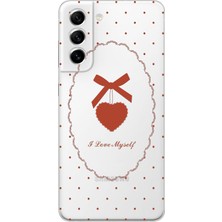 Mobilpad Samsung Galaxy S22 Uyumlu Baskılı Yumuşak Silikon Şeffaf Telefon Kılıfı