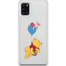 Mobilpad Samsung Galaxy A31 Uyumlu Baskılı Yumuşak Silikon Şeffaf Telefon Kılıfı