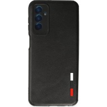 Najmaddin Samsung Galaxy M13 Kılıf Loop Deri Silikon - Siyah