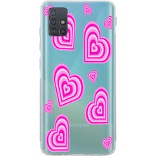 Mobilpad Samsung Galaxy M31S Uyumlu Baskılı Yumuşak Silikon Şeffaf Telefon Kılıfı