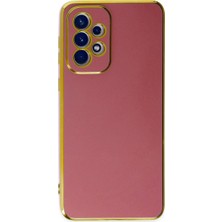 Najmaddin Samsung Galaxy A53 5g Kılıf Volet Silikon - Kırmızı