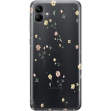 Mobilpad Samsung Galaxy A06 Uyumlu Baskılı Yumuşak Silikon Şeffaf Telefon Kılıfı