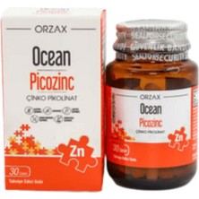 Orzax Ocean Picozinc Çinko Pikolinat 30 Kapsül