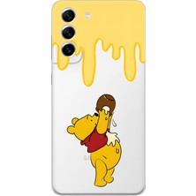 Mobilpad Samsung Galaxy S22 Uyumlu Baskılı Yumuşak Silikon Şeffaf Telefon Kılıfı