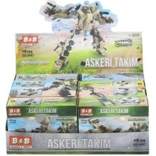 Birlik Toys 8617-1-2-3-4-5-6-7-8 2 Forma Dönüşebilen Askeri Tk
