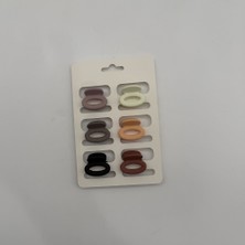 Mare Accessories Oval Formlu Mini Mandal Toka 6’lı Set