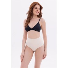 Aria's Closet Ten Mı Emay 2704 Lazer Kesim Yüksek Bel Hayalet Külot